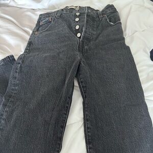 Levi's Black Denim Jeans